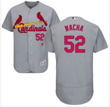 St.Louis Cardinals #52 Michael Wacha Gray 2016 Flexbase Collection Stitched Baseball Jersey DingZhi,We sell and wholesale St.Louis Cardinals #52 Michael Wacha Gray 2016 Flexbase Collection Stitched Baseball Jersey DingZhi on line form chian!